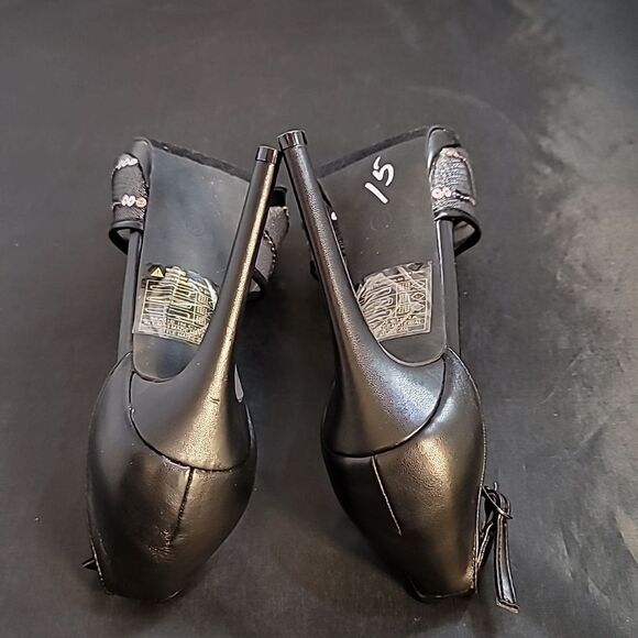 BRAND NEW RAMPAGE HIGH HEEL STILETTOS ADJUSTABLE BUCKLE STRAP SANDAL - Picture 13 of 15